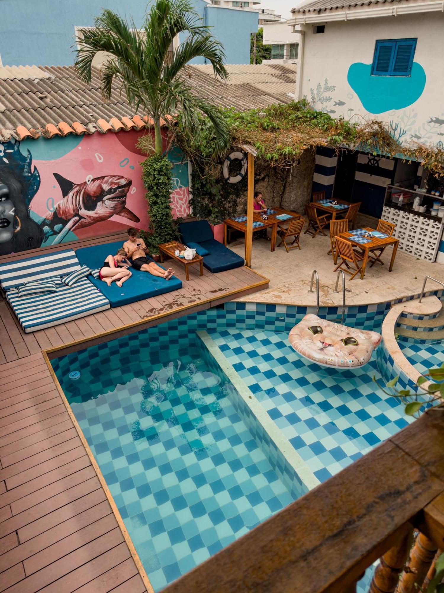 Casa Del Puerto Hostel & Suites Cartagena Eksteriør bilde