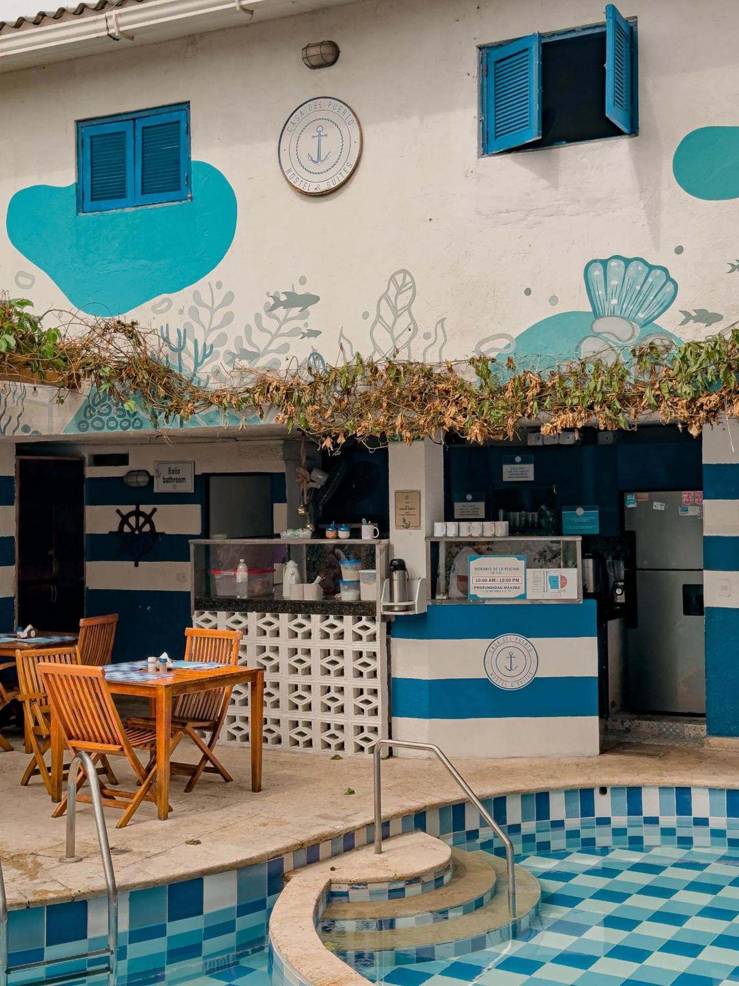 Casa Del Puerto Hostel & Suites Cartagena Eksteriør bilde