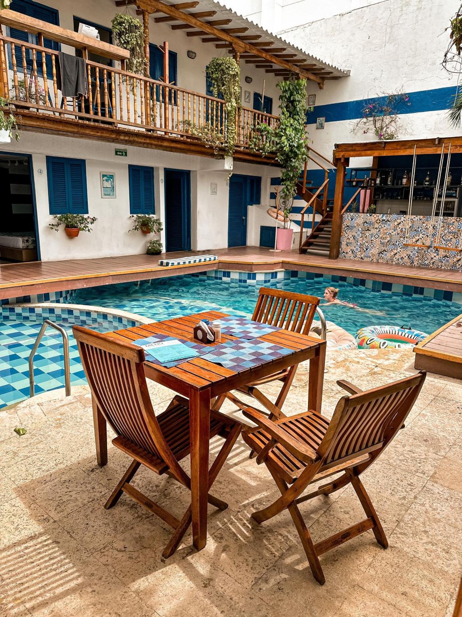 Casa Del Puerto Hostel & Suites Cartagena Eksteriør bilde
