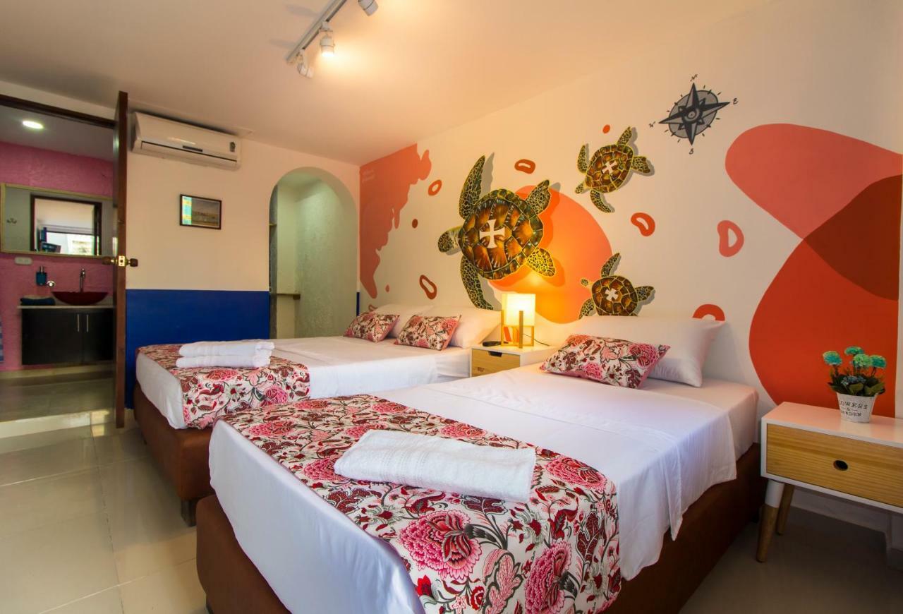 Casa Del Puerto Hostel & Suites Cartagena Eksteriør bilde