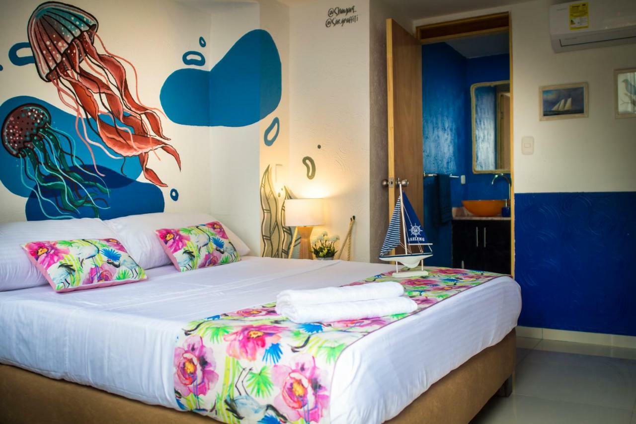 Casa Del Puerto Hostel & Suites Cartagena Eksteriør bilde
