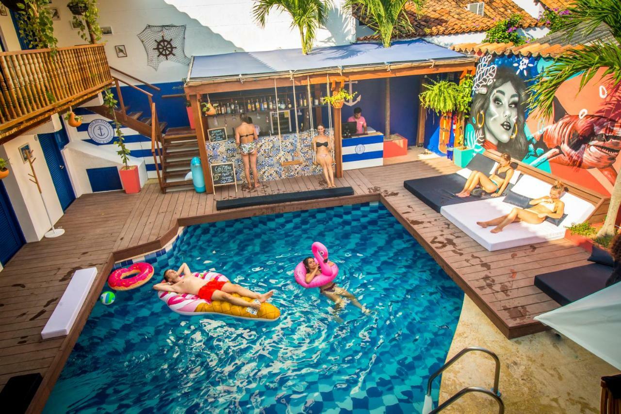 Casa Del Puerto Hostel & Suites Cartagena Eksteriør bilde