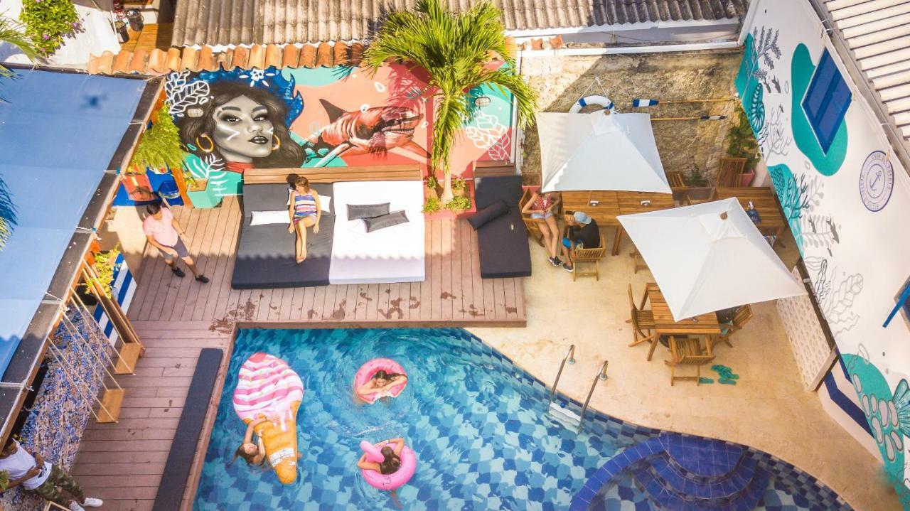 Casa Del Puerto Hostel & Suites Cartagena Eksteriør bilde